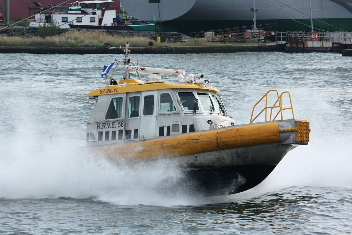 载人交通船 CREWTENDER Habbeke Shipyard 舷内喷水式推进器 铝制 刚性充气艇