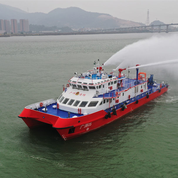双体船消防船 - 38.5 - JIANGLONG SHIPBUILDING CO., LTD. - 铝制 / 钢