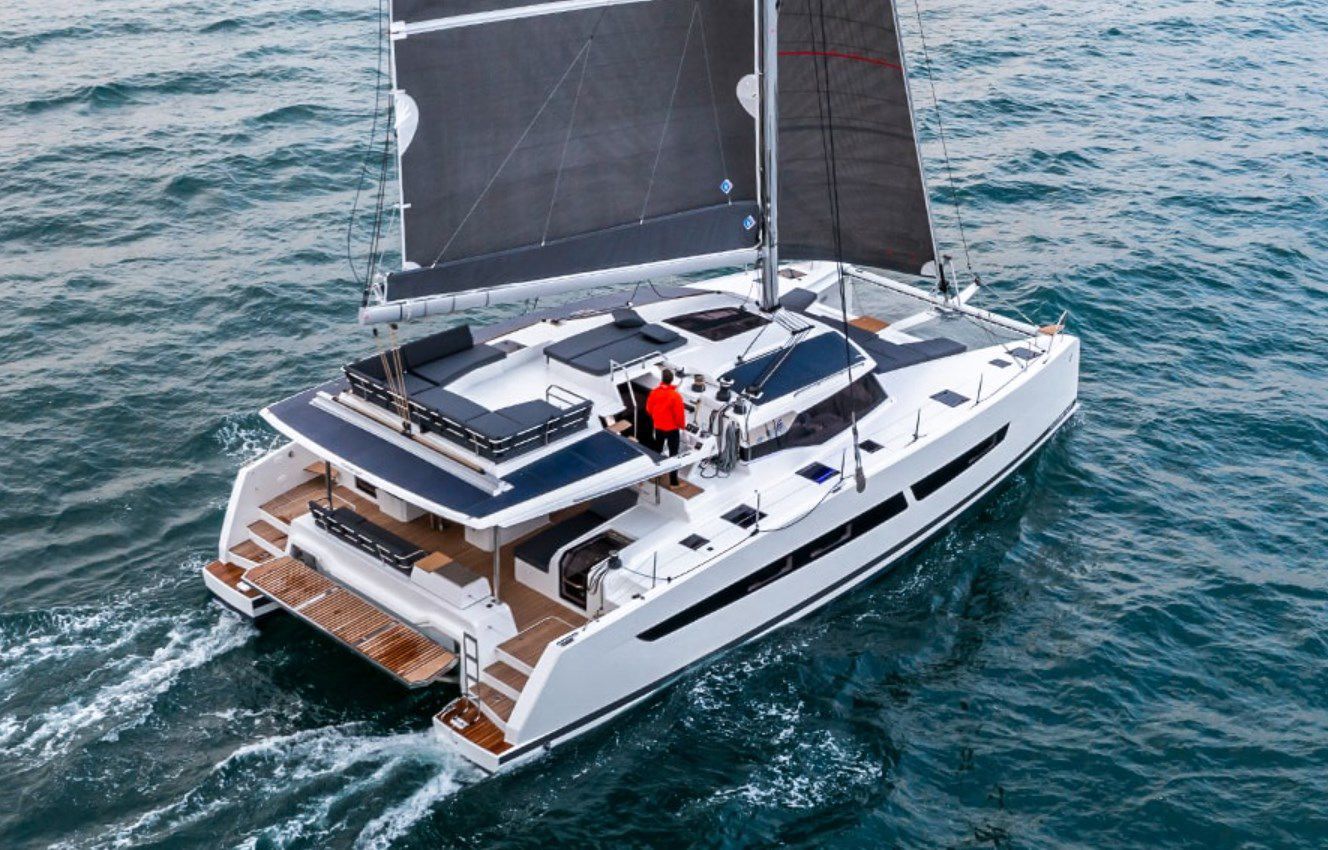 双体船帆船游艇- Aura 51 - Fountaine Pajot Catamarans - 巡游/ 6舱/ 飞桥