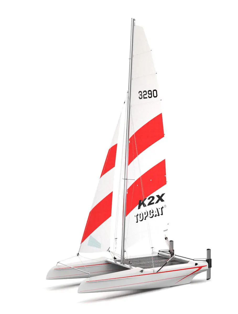 休闲运动双体船- K2X - Topcat - 帆船比赛/ 训练用/ 单人