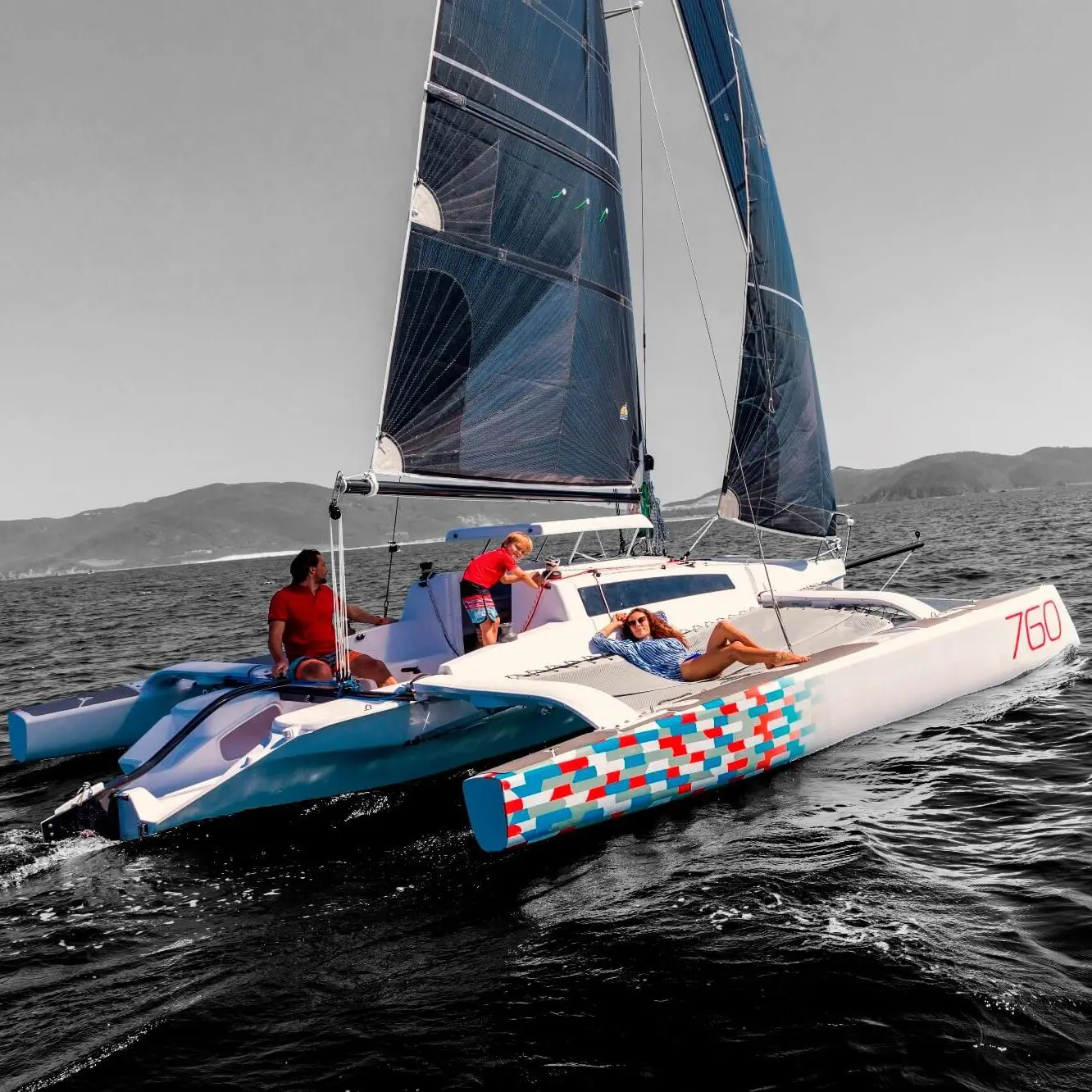 帆船 三体帆船- 760 - Corsair Marine International - 巡游/ 1舱