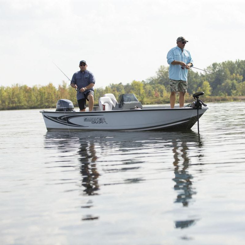 舷外敞舱船 Angler 16 XL TL Smoker Craft 开放式 / 钓鱼运动 / 最多容纳 5 人