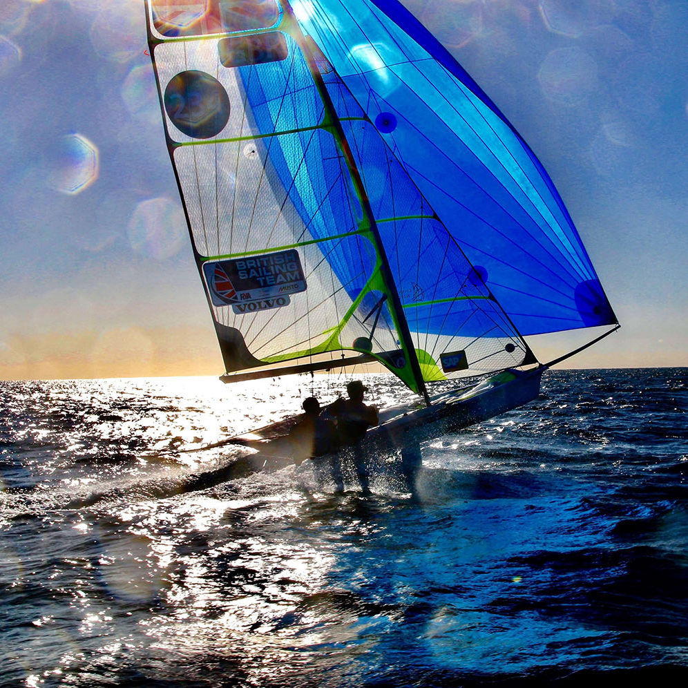 双人帆艇- 49ER - Ovington - 划艇/ 帆船比赛/ 双吊架