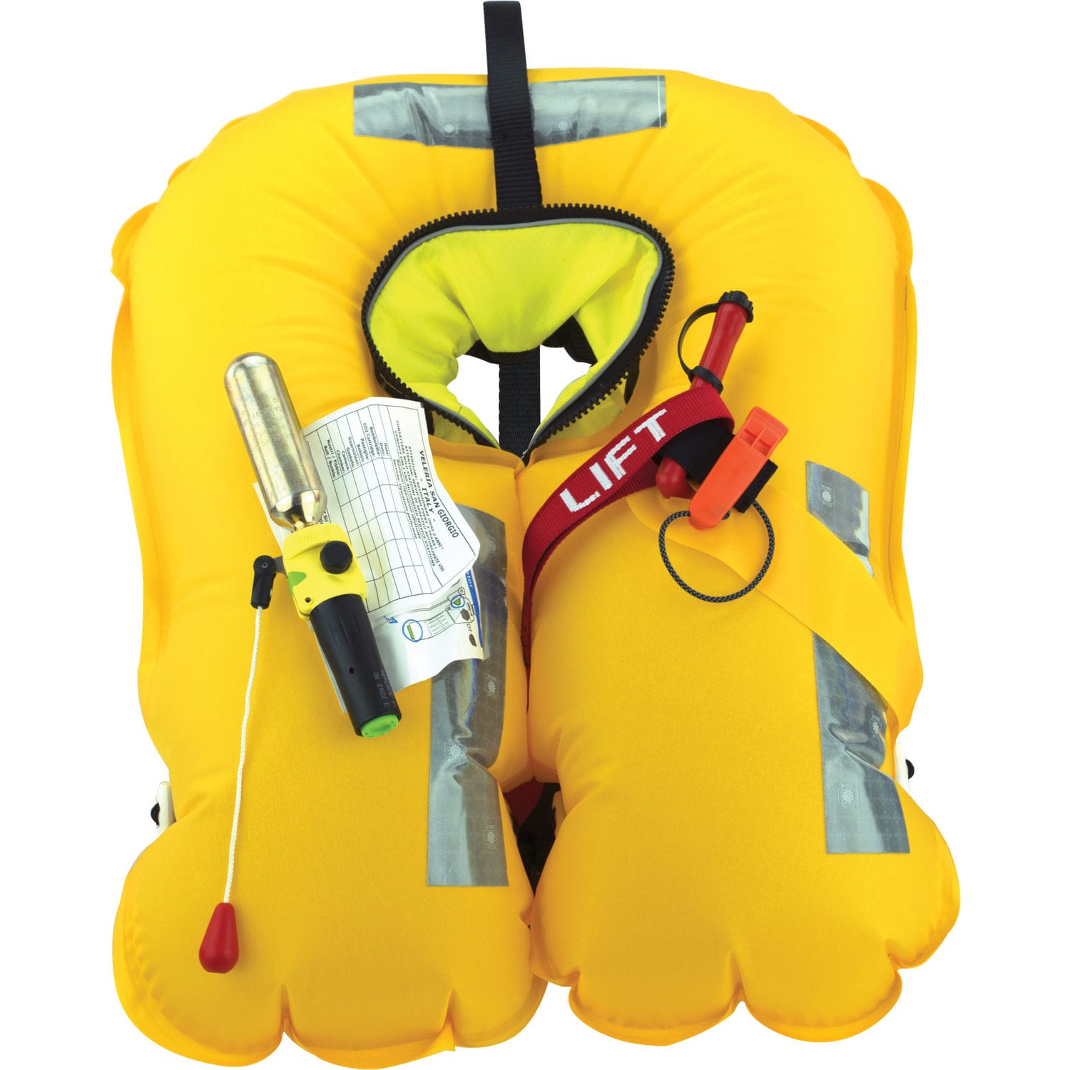 自动充气救生衣 / 儿童 / 带有安全背带