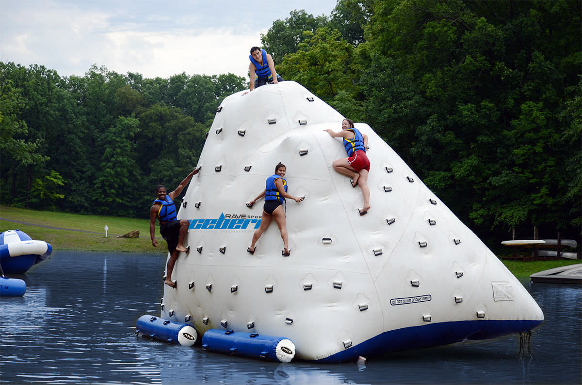 滑梯水上玩具 - 14 iceberg - rave sports - 攀岩墙 / 充气式