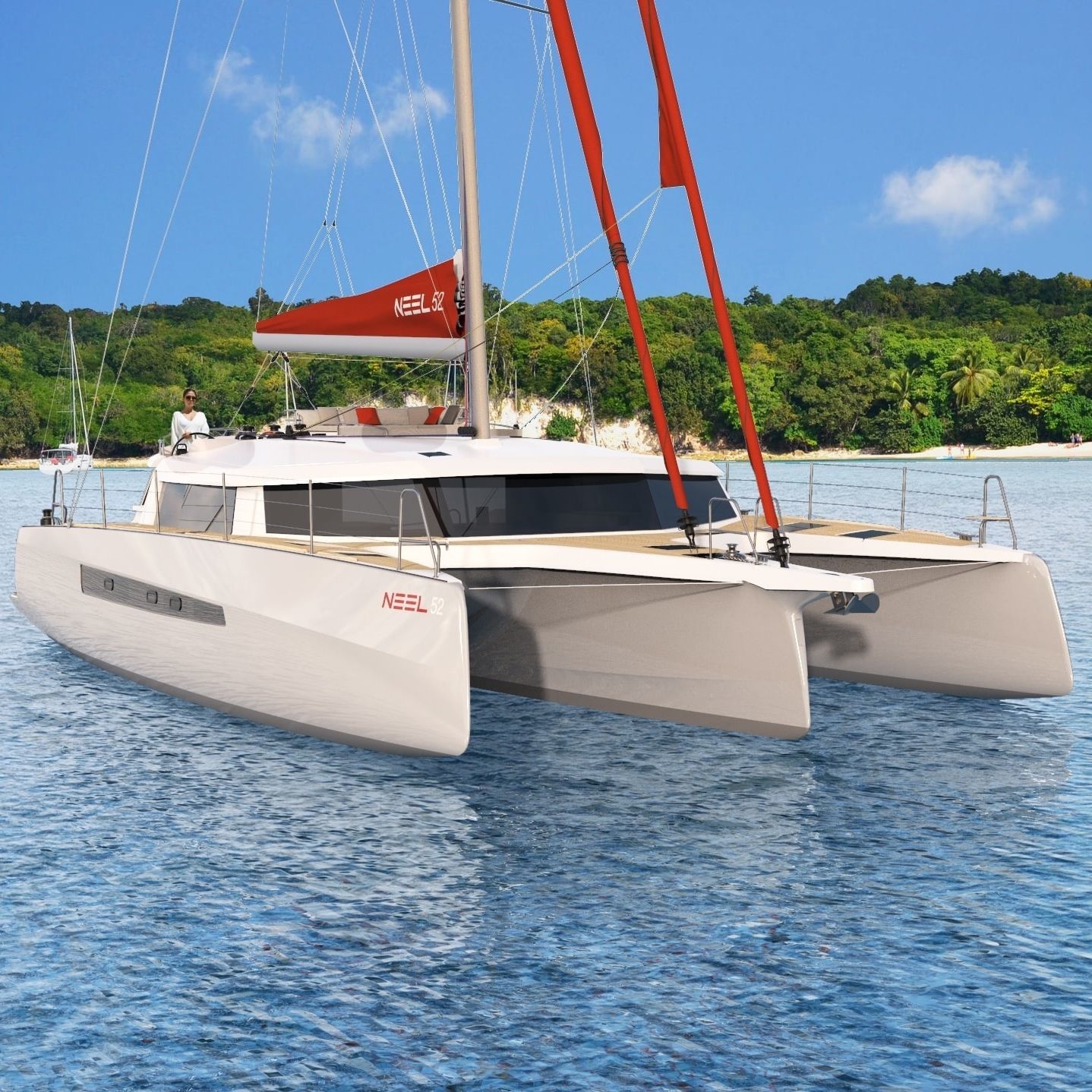 三体船帆船游艇- 52 - NEEL-TRIMARANS - 巡游/ 4舱/ 6舱