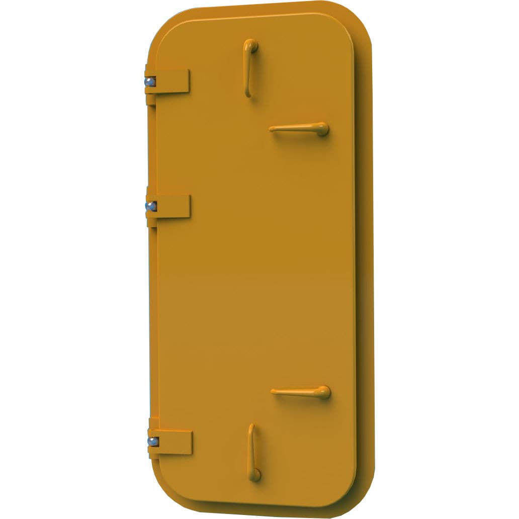 船门/ 用于游艇 / 半密封 / 铝制