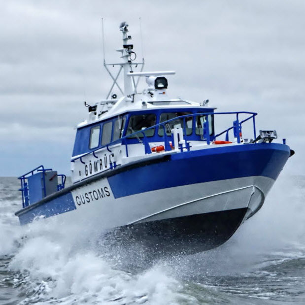 舷内铝制自动矫正