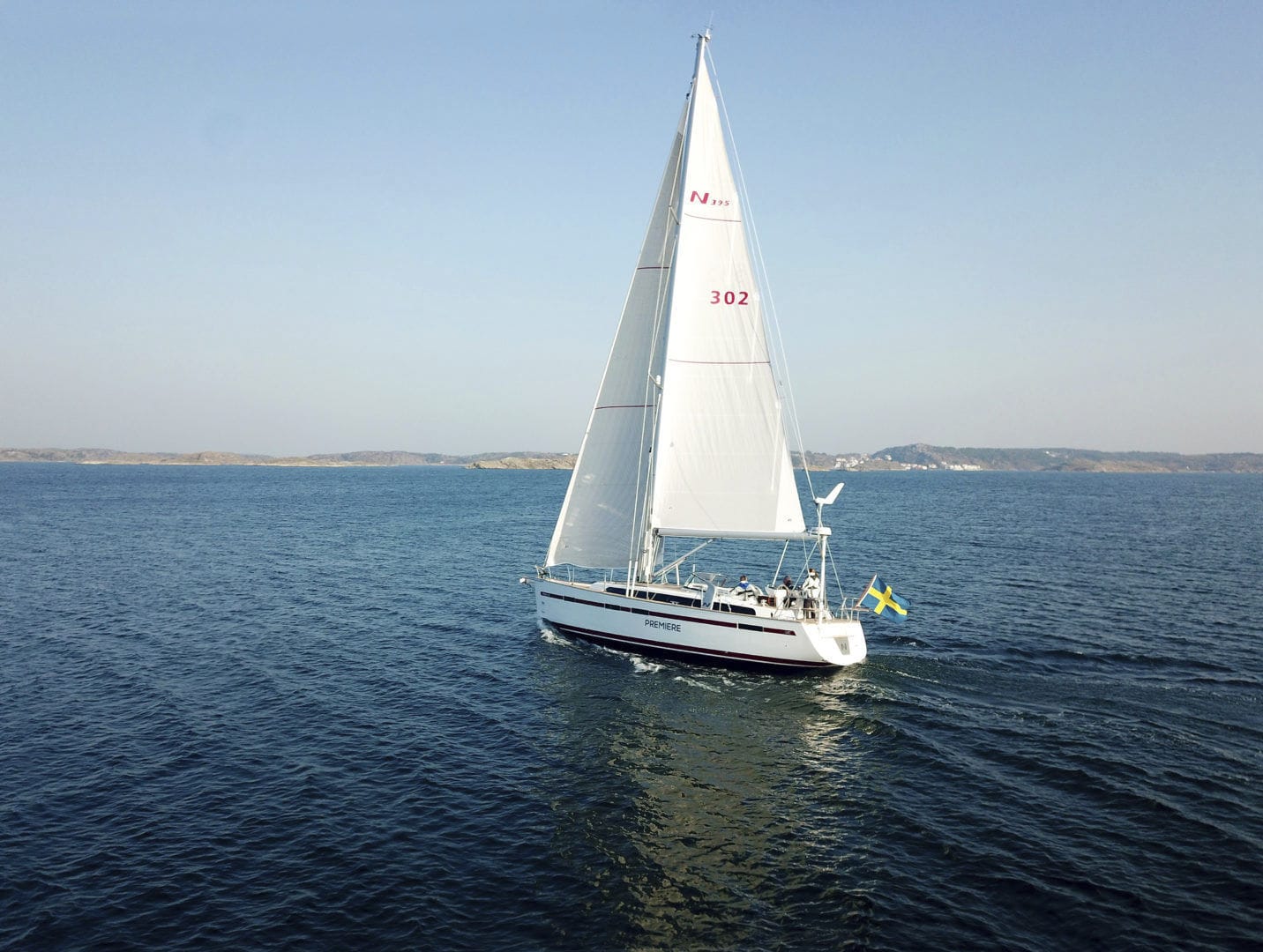 帆船 巡游帆船- N395 AC - Najad - 中央驾驶舱/ 补助帆桁/ 双舵轮