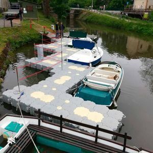 漂浮式模块浮桥模块