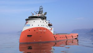 平台供应船PSV近海服务船 1