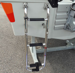 梯子行灯板 船用梯子- 01 - Tietoset Marine Ltd. - 可折叠/ 游泳/ 手动