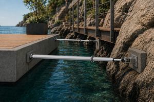浮船坞支架