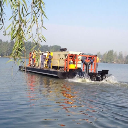 绞吸式挖泥船专业船 - Weed - Qingzhou Yongsheng dredging equipment.co.ltd - 双体船