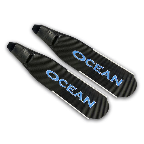 潜水射鱼脚蹼 - Ocean - BlueGreen - 碳纤 / 拟合