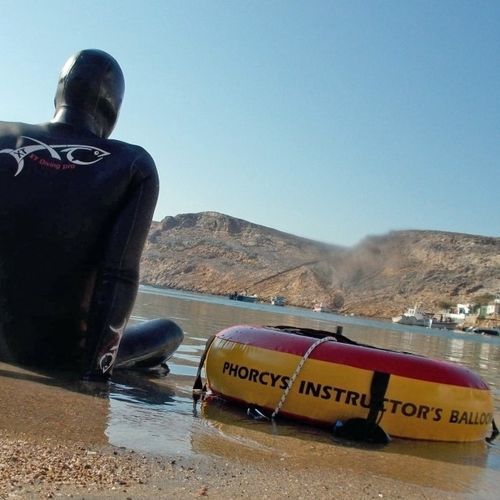 潜水浮标 - PHORCYS  - Xt Diving Pro - PVC / 红色 / 充气式