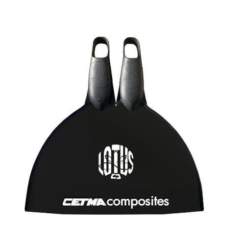屏气潜水单片脚蹼 - Lotus  - Cetma Composites Srl - 橡胶 / 拟合 / 黑色