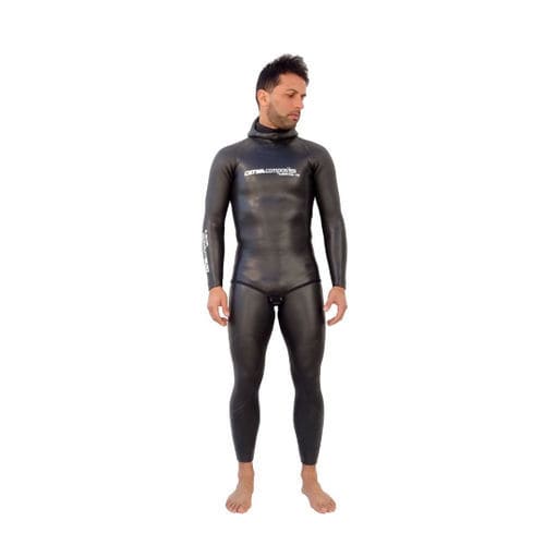 屏气潜水潜水服 - Skin Pro - Cetma Composites Srl - 带头罩 / 长袖 / 两件式