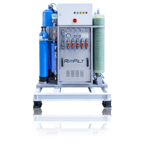 船舶海水淡化机 - RF-RO 510 - RieFilt GmbH - 用于游艇 / 逆向渗透型 / 紧凑型