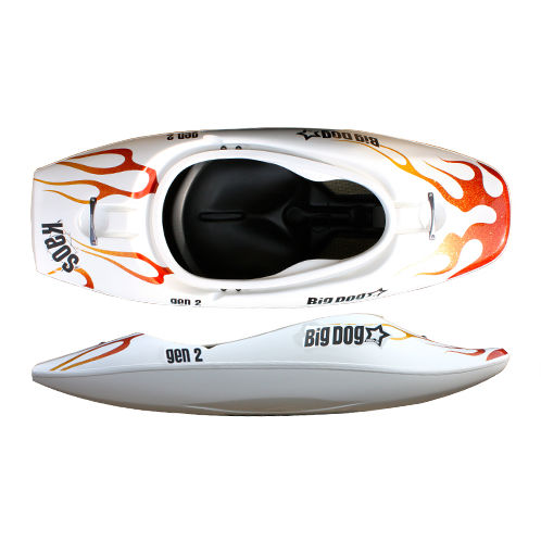 自由式皮划艇 - KAOS GEN 2 series - Big Dog Kayaks - 成人 / 单人 / 复合材料