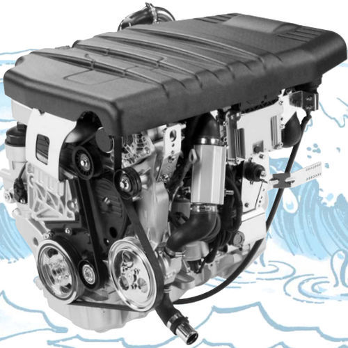 舷内发动机 - MR504LS  - LVM - VM motori - 柴油 / 游船 / 直接燃油喷射