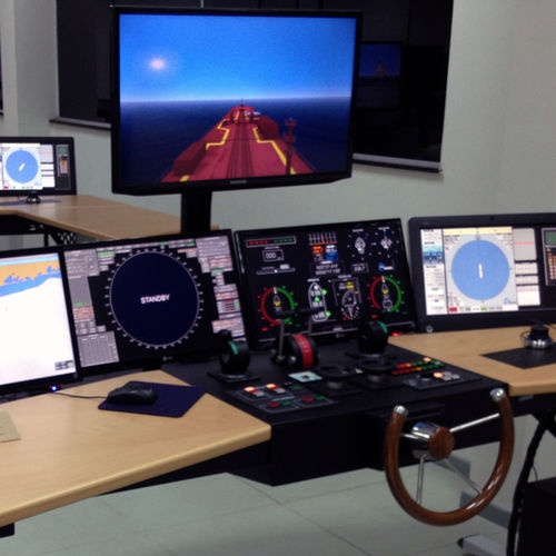 GMDSS模拟器 - ShipSim - 5KS - ECDIS / 雷达系统 / 动态