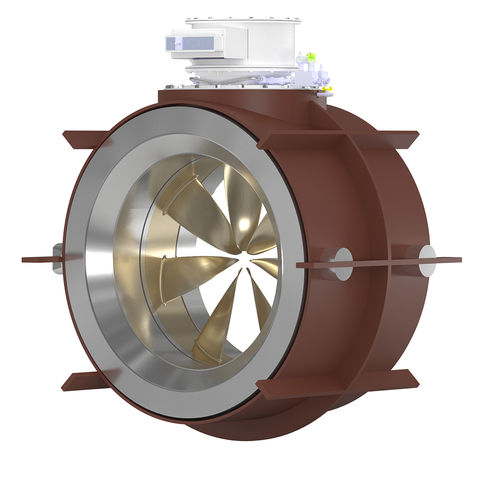 方位角推进器 - RDT 800 - Brunvoll - 隧道式 / 船舶 / RIM-drive