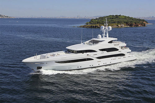 巡游巨型游艇 - ILERIA - TURQUOISE YACHTS - 舵手室 / 钢