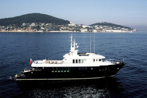 巡游超级游艇 - VINIDREA II - TURQUOISE YACHTS - 舵手室 / 铝制 / 定制