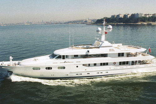巡游巨型游艇 - PETARA I - TURQUOISE YACHTS - 舵手室 / 钢