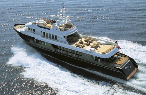 巡游超级游艇 - CAMELEON B - TURQUOISE YACHTS - 舵手室 / 铝制