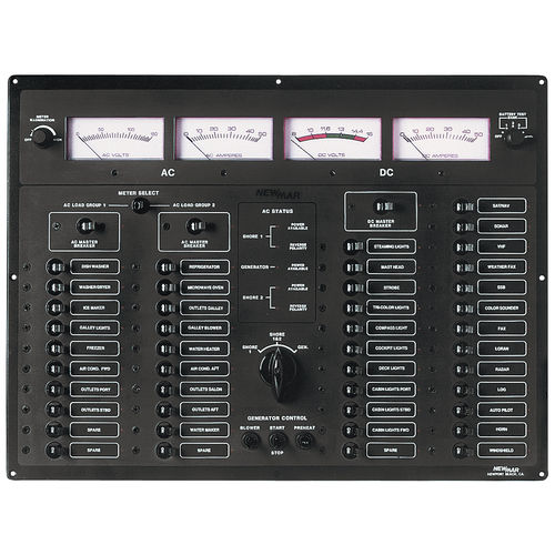 船用操纵面板 - ES-5 - NewMar - 用于电回路