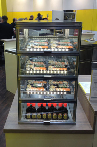 船用冷藏展示柜 - Sushi Tower - AKE Ausseer Kälte und Edelstahltechnik GmbH