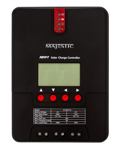 太阳能面板充电控制器 - SCCMPPT20 - Majestic - 电池 / 船用 / 数码显示屏