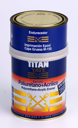 聚氨酯油漆 - 078 4290 - industrias titan sau - 双组分 / 丙烯 / 缎面