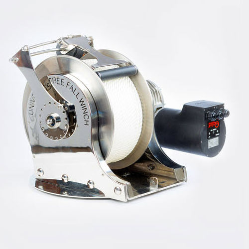 船用绞车 - UFFW 3600 - Universal Free Fall Winch Pty Ltd - 起锚 / 电动机 / 单鼓