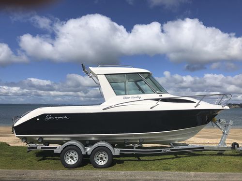 舷外日间小游艇 - Blazer HT - Seanymph Boats - 封闭式驾驶舱 / 硬顶 / 钓鱼运动