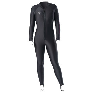 潜水打底衣 - FRONT ZIP – WOMENS - Sharkskin - 长袖 / 一件式
