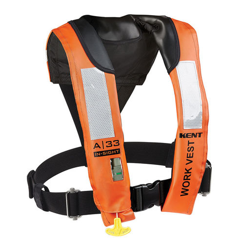 自动充气救生衣 - 153200-200-004-13 - KENT SAFETY PRODUCTS - 156N / 男女通用 / 专业