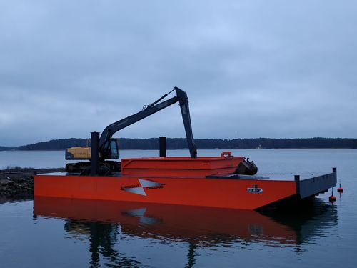 挖泥船专业船 - FB Pontoons - 舷内