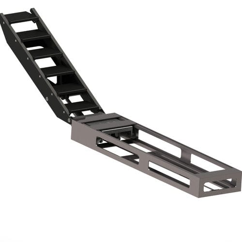 船用舷梯 - D4.3 - CARBON EQUIPMENT ltd - 伸缩 / 折叠 / 手动