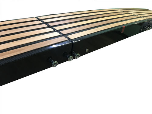 游艇舷梯 - D1.2-800.01 - CARBON EQUIPMENT ltd - 折叠 / 手动 / 碳纤