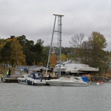 浮式起重机 - MAST - BOATHANDLING SYSTEMS - 甲板