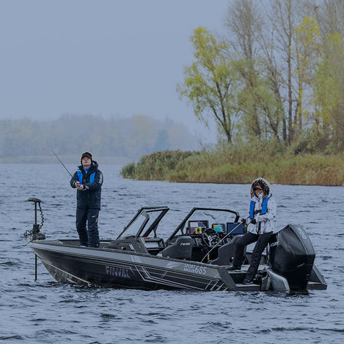 舷外海湾游艇 - 685 SPORT ANGLER - BoatLab LLC - 双控制台 / 开放式 / 运动
