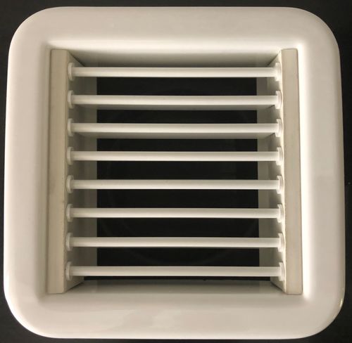 船用通风格栅 - PSAG-100-W - MBC MARINE - MARINE AIR CONDITONS SOLUTIONS - 用于游艇 / 船舶 / PVC