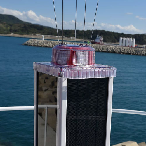 信标信号灯 - ASAKUA AQUACULTURE & MARINE EQUIPMENTS - LED式 / 红色 / 太阳能