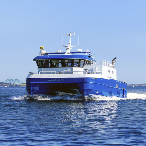 水产养殖用船专业船 - NabCat 1498/1000 - Moen Marin AS - 双体船 / 舷内