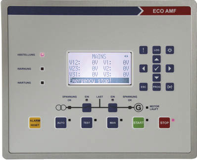 船舶操纵面板 - ECO – AMF - Stucke Elektronik GmbH - 用于发电机组