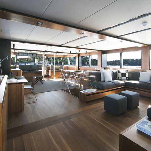 游艇地面覆盖层 - WALNUT USA - mafi Naturholzboden GmbH - 船用