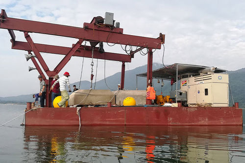 浮桥系泊系统 - Shanghai Qihua Waterborne Engineering Construction Co., Ltd